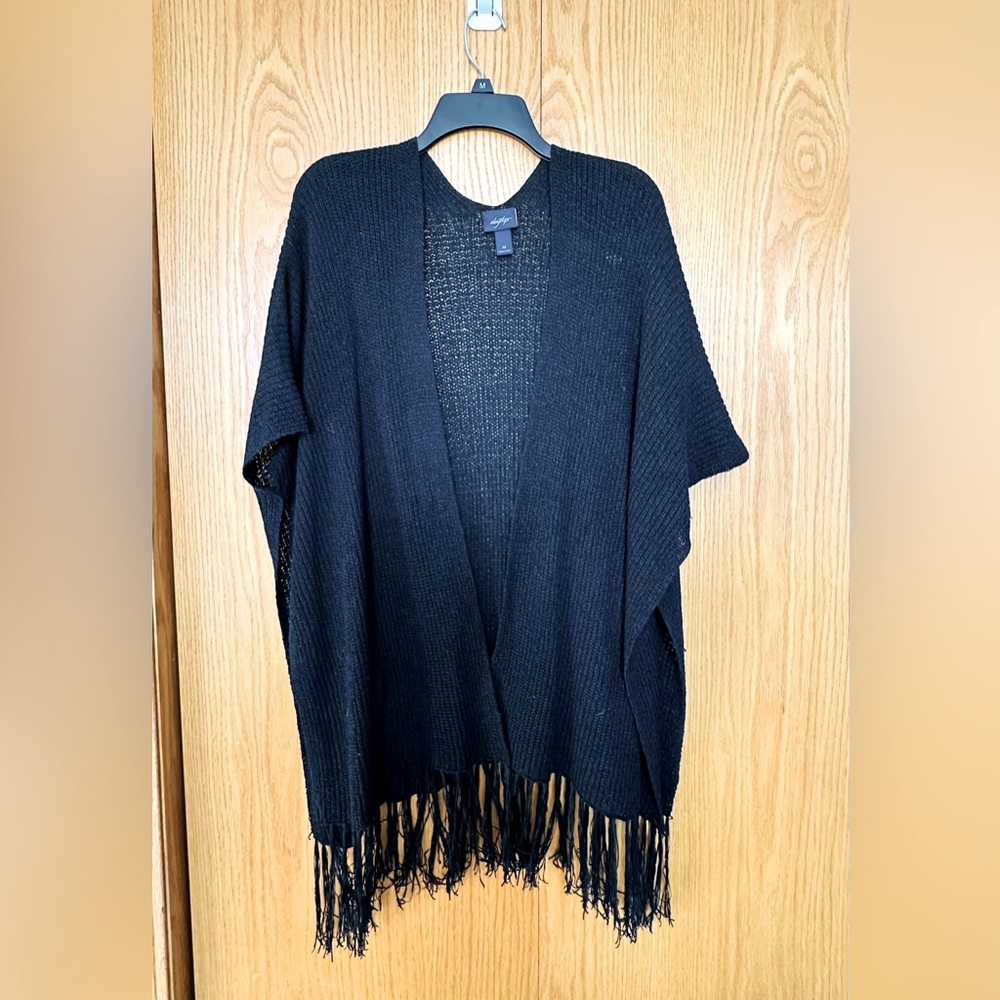 Daytrip Crochet Hooded Cardigan Size Small Nine West